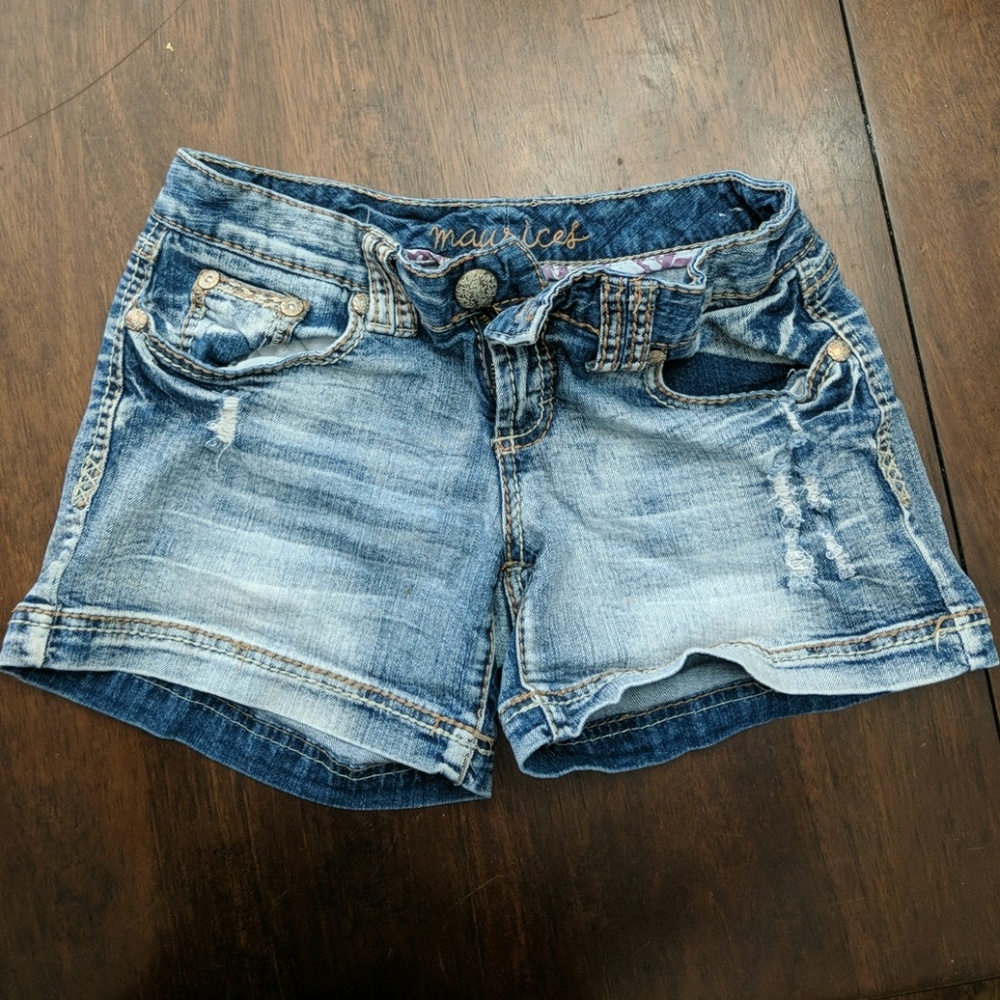 Jean shorts